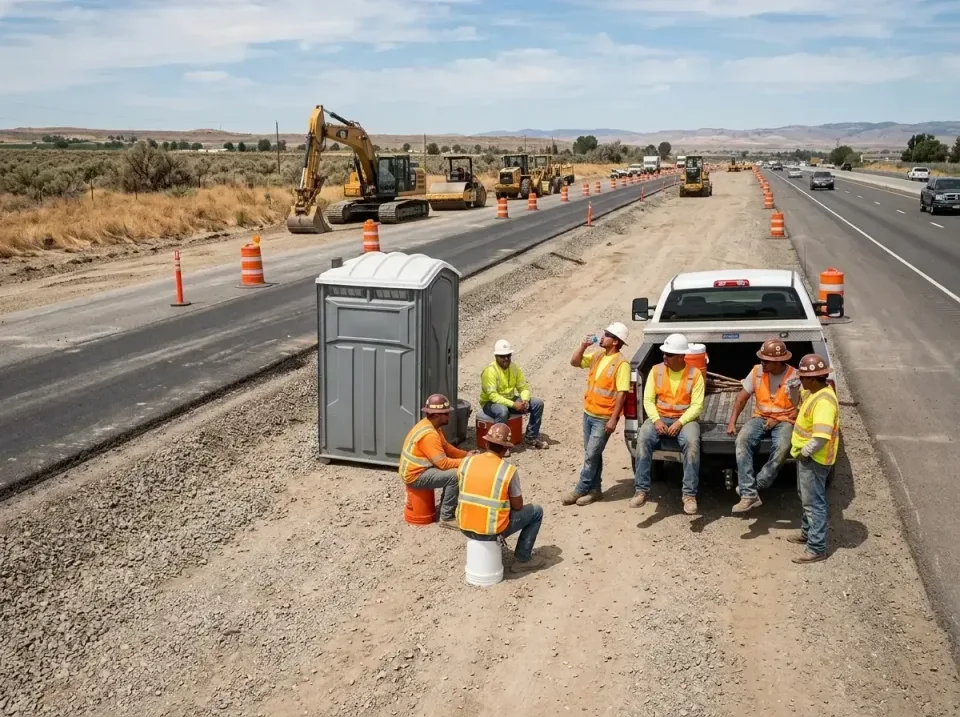 highway-road-construction-crew-007 — frequently asked questions, Porta Potty and Restroom Rentals in Lynchburg, TN